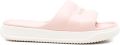 Moncler Altive slippers met logo-reliëf Roze - Roze