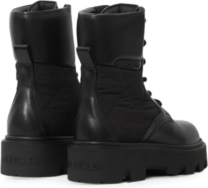 Moncler Aurea leren laarzen Zwart - Foto 2
