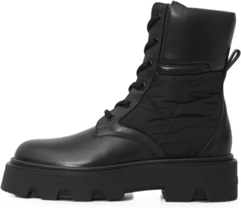 Moncler Aurea leren laarzen Zwart - Foto 4