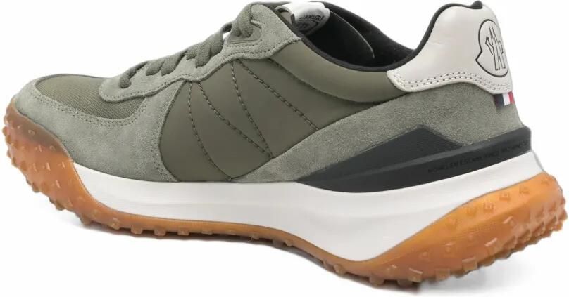 Moncler CityTrek panelled studded-sole sneakers Groen - Foto 3