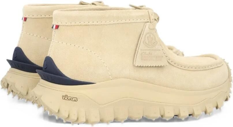 Moncler + Clarks Originals trailgrip Wallabee GTX suede boots Beige - Foto 5