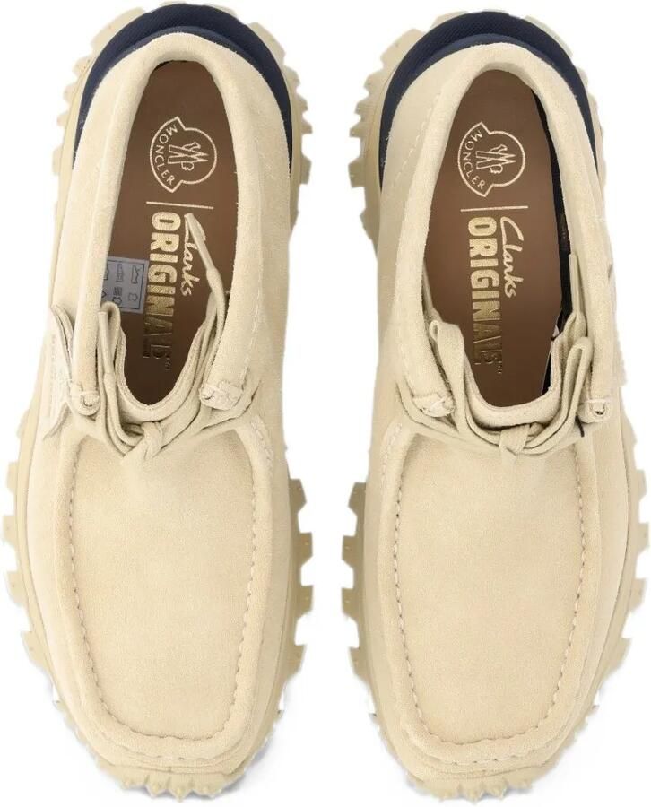 Moncler + Clarks Originals trailgrip Wallabee GTX suede boots Beige - Foto 2