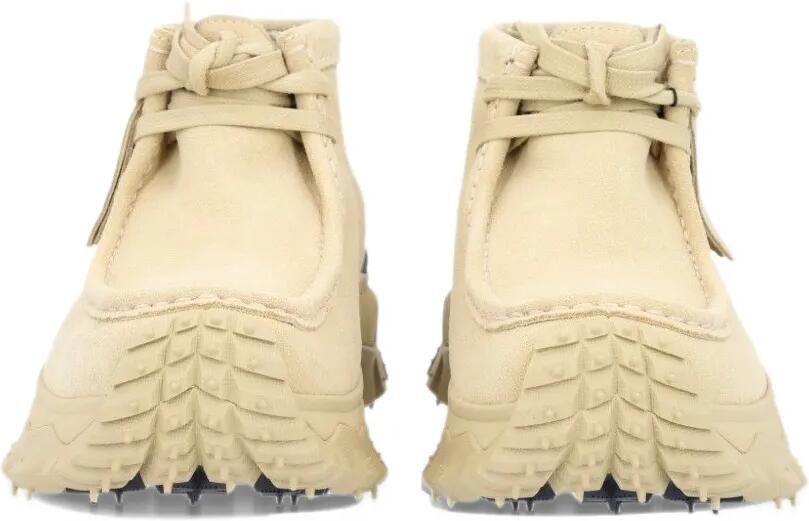 Moncler + Clarks Originals trailgrip Wallabee GTX suede boots Beige - Foto 3