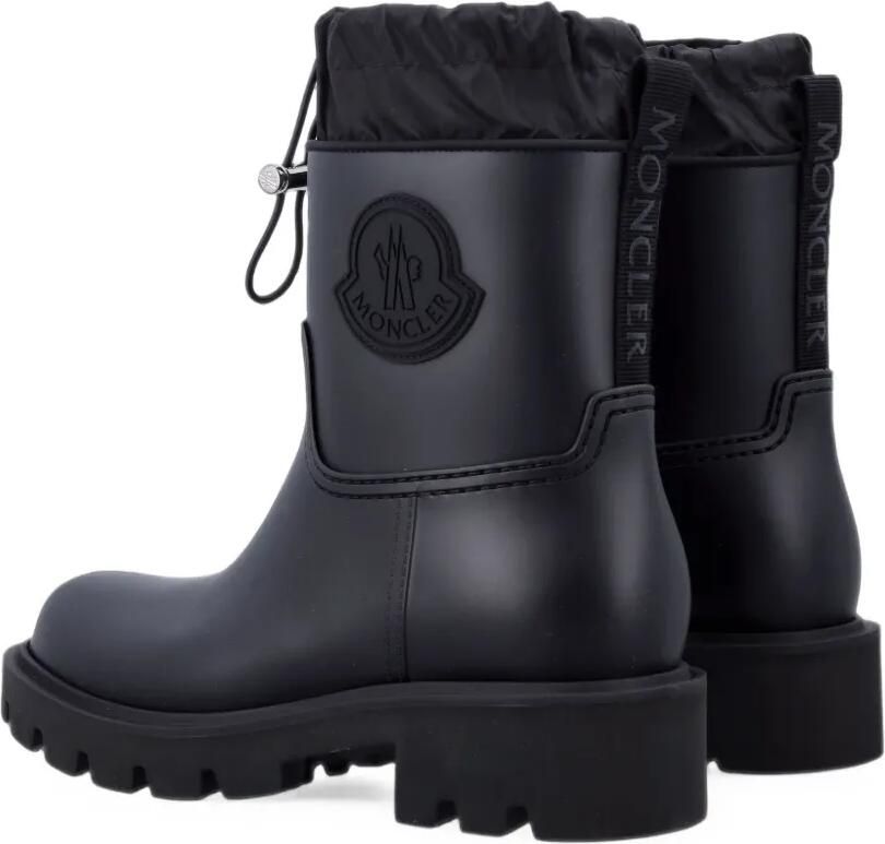 Moncler Kickstream enkellaarzen met trekkoord en logo-patch Zwart - Foto 2