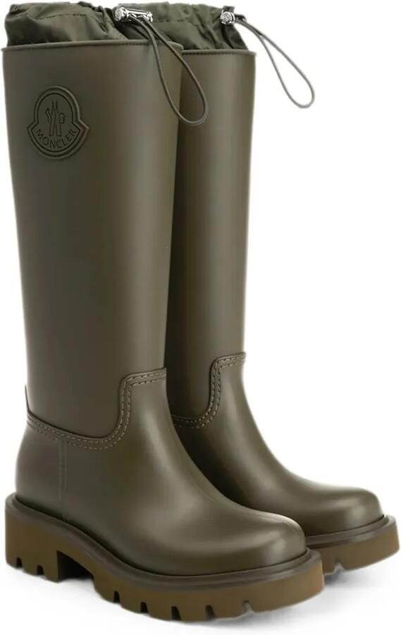 Moncler Kickstream regenlaarzen Groen - Foto 4