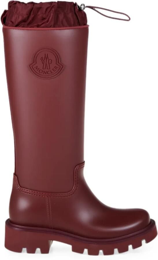 Moncler Kickstream regenlaarzen Rood