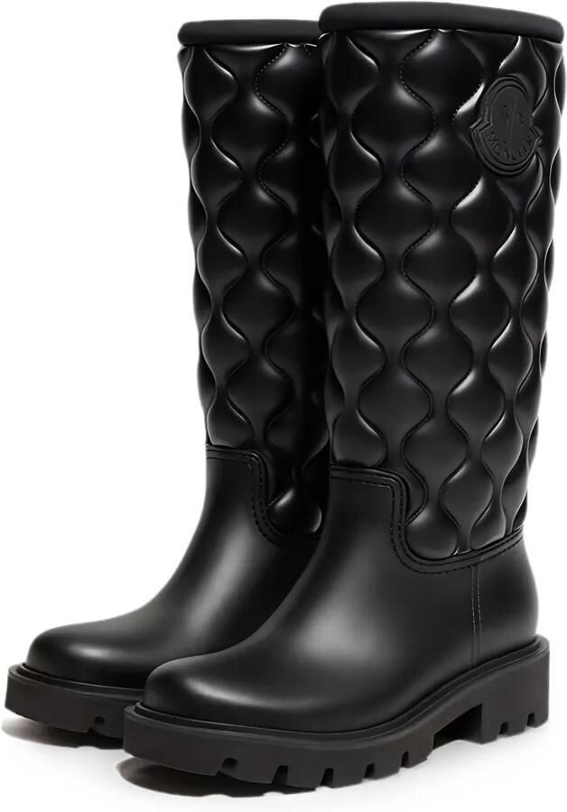 Moncler Kickstream regenlaarzen Zwart - Foto 2