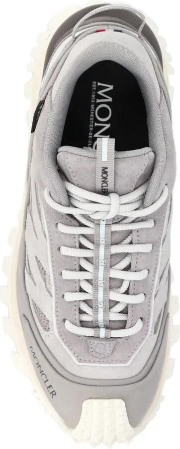 Moncler Leren sneakers met vlakken Grijs - Foto 3