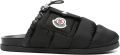 Moncler Mon Pocket slippers Zwart - Zwart