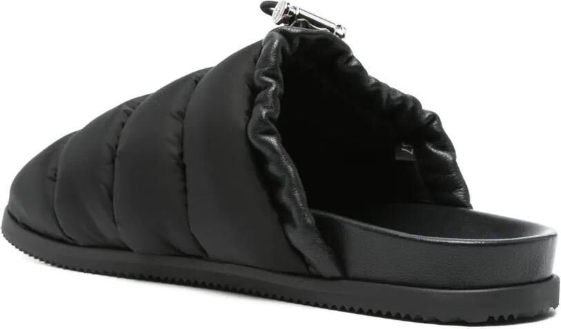 Moncler Mon Pocket slippers Zwart - Foto 3