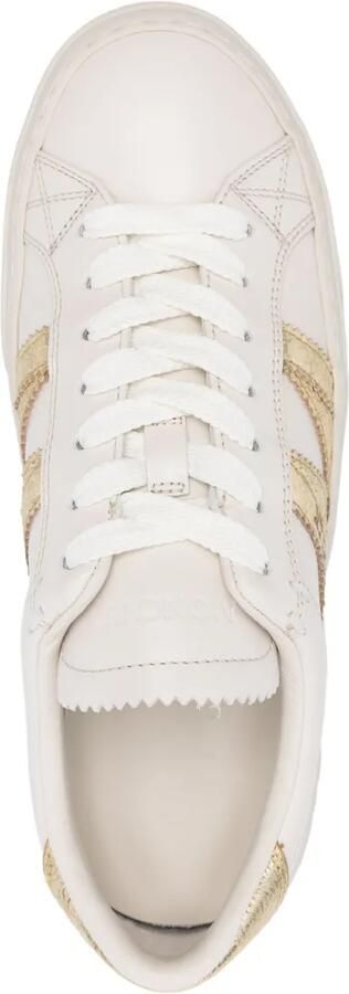 Moncler Monaco2 suède sneakers Beige - Foto 4