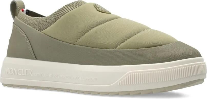 Moncler Monpulse gewatteerde slip-on sneakers Groen