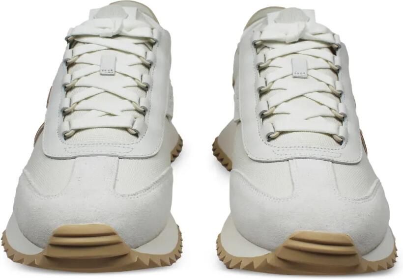 Moncler Pacey 2 leren sneakers met logo Grijs - Foto 2