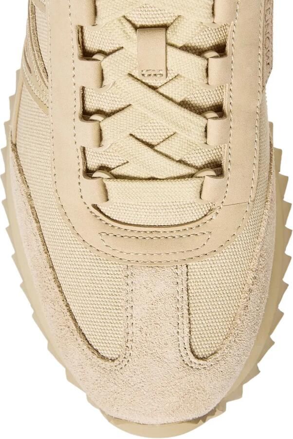 Moncler Pacey2 geribbelde low-top sneakers Beige