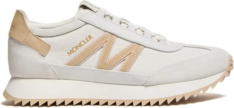 Moncler Pacey2 sneakers met geborduurd logo Beige