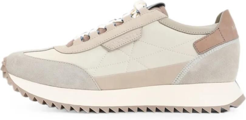 Moncler Pacey2 suède en nubuck sneakers Beige - Foto 4