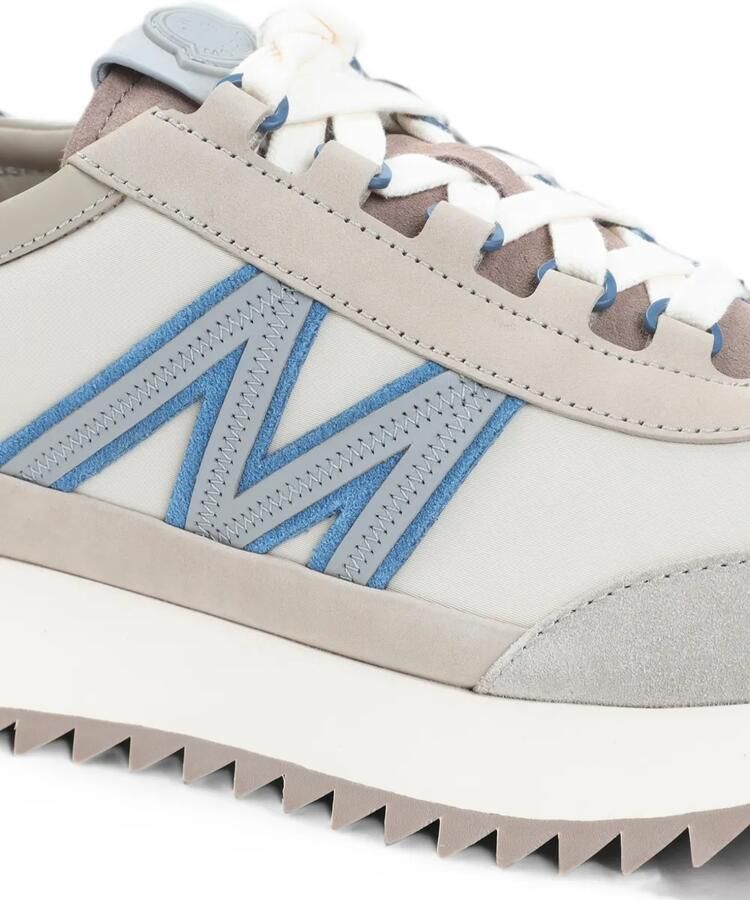 Moncler Pacey2 suède en nubuck sneakers Beige - Foto 2