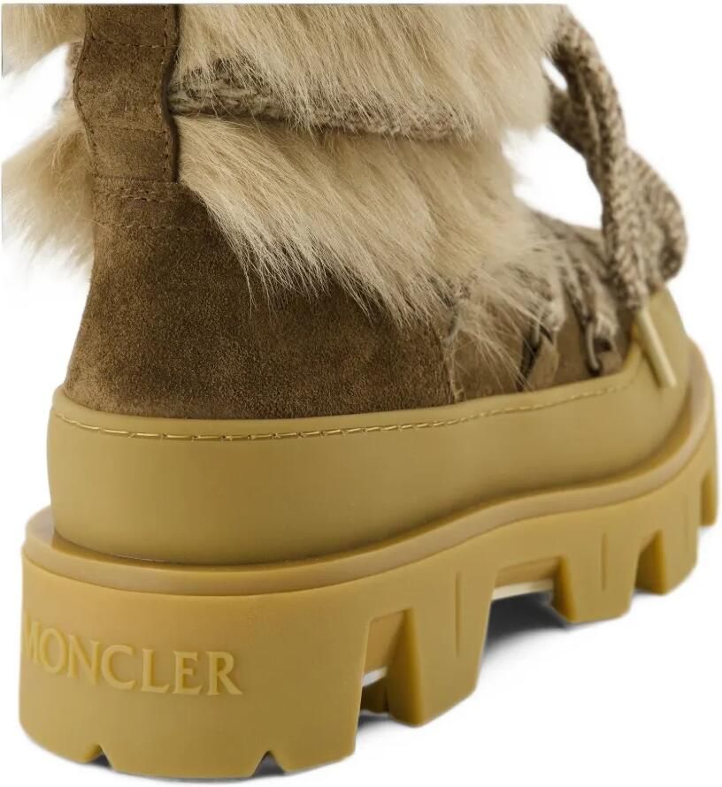Moncler Peak Après shearling & suede boots Bruin - Foto 3