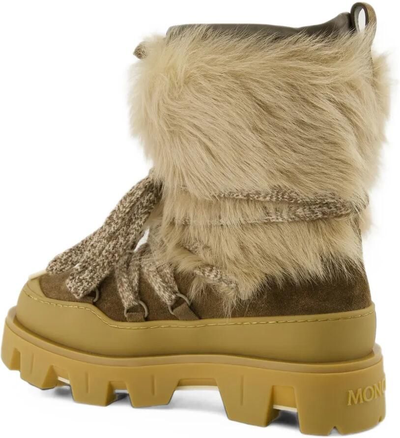 Moncler Peak Après shearling & suede boots Bruin - Foto 4