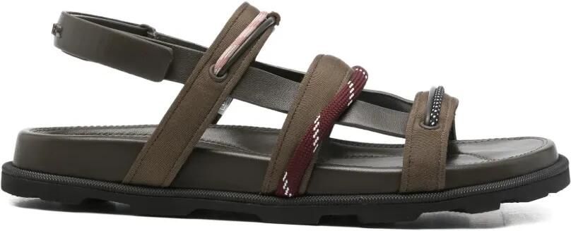 Moncler Sandalen met meerdere bandjes Groen