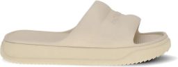 Moncler Slippers met logo-reliëf Beige