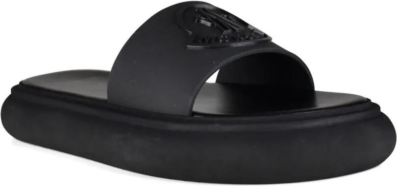 Moncler Slippers met logo Zwart - Foto 4