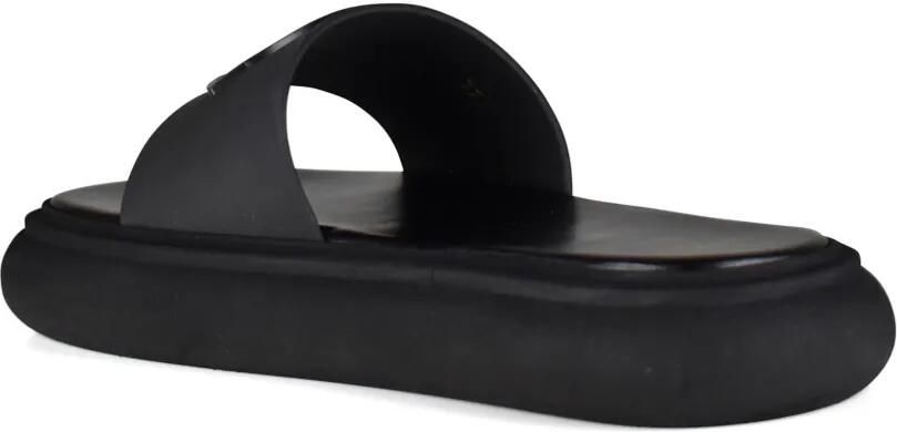 Moncler Slippers met logo Zwart - Foto 3