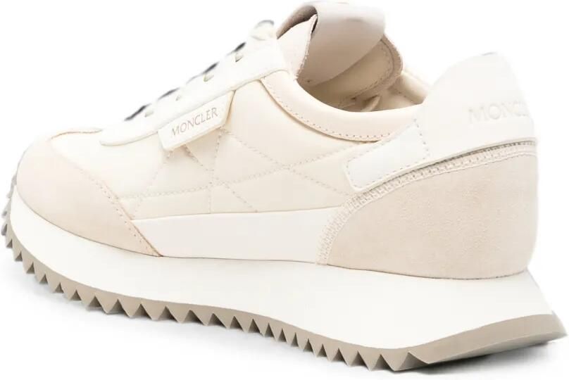 Moncler Sneakers met gekartelde zool en logo-patch Beige - Foto 2