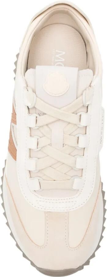 Moncler Sneakers met gekartelde zool en logo-patch Beige - Foto 4