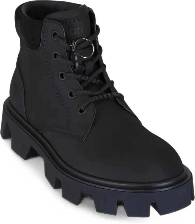 Moncler suede chunky-sole boots Zwart - Foto 2