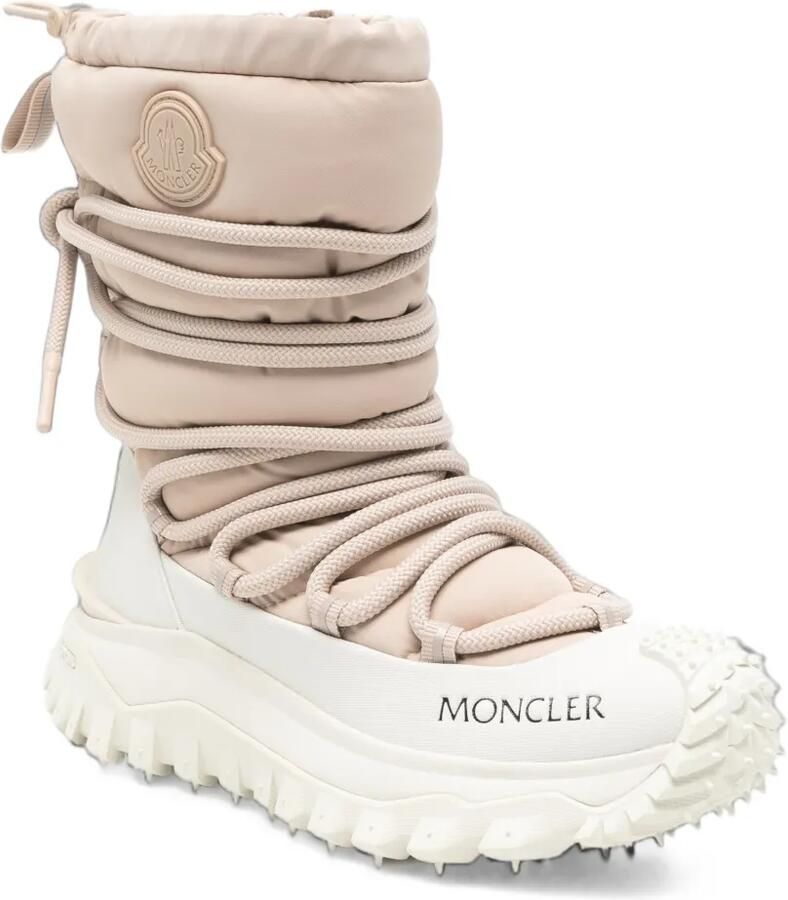 Moncler Trailgrip Après High quilted lace-up boots Roze - Foto 2