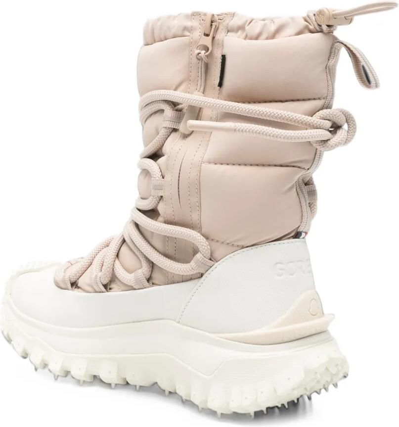 Moncler Trailgrip Après High quilted lace-up boots Roze - Foto 4