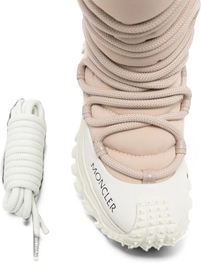 Moncler Trailgrip Après High quilted lace-up boots Roze - Foto 3