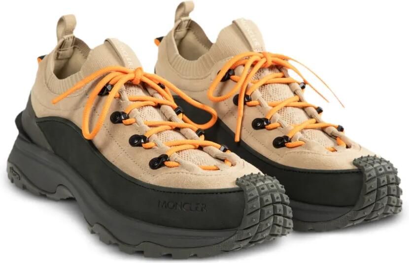 Moncler Trailgrip Lite3 low-top sneakers met vlakken Beige - Foto 4