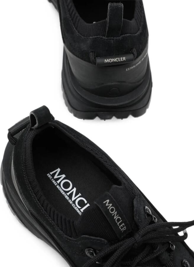 Moncler Trailgrip Lite3 suède sneakers Zwart - Foto 3
