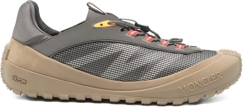Moncler Trailgrip LP sneakers met vlakken Grijs