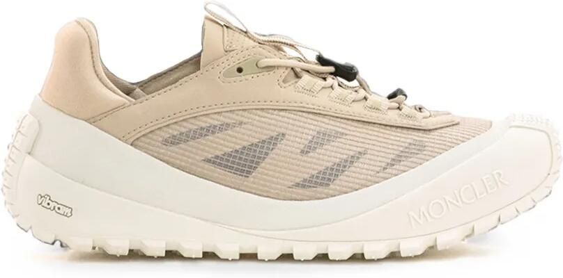 Moncler Trailgrip LP suède & nubuck sneakers Beige