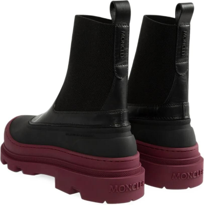 Moncler Vera Edge leather ankle boots Zwart - Foto 2
