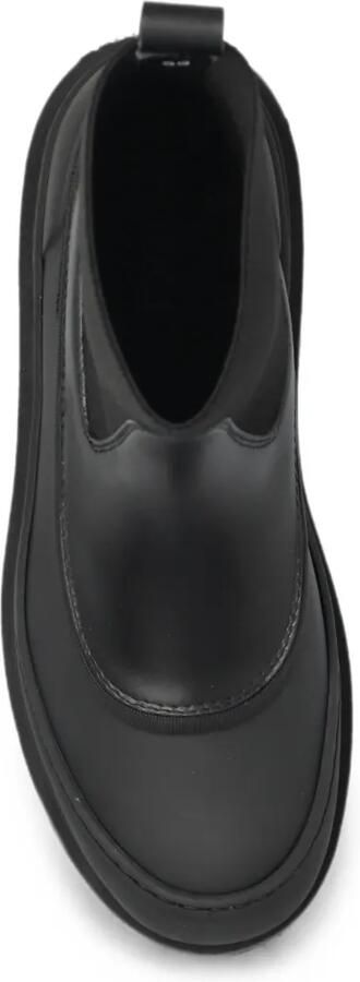 Moncler Vera Edge leren enkellaarzen Zwart - Foto 4