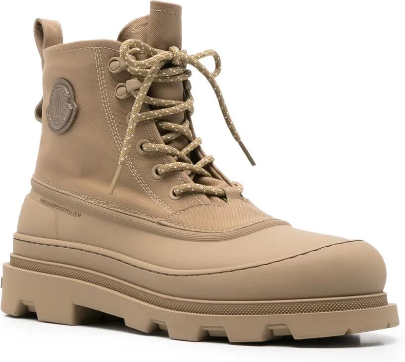 Moncler Vera Sheal veterlaarzen Beige - Foto 2