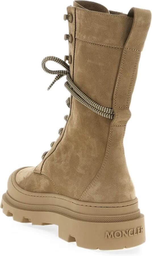 Moncler Vera High nubuck veterlaarzen Beige - Foto 2