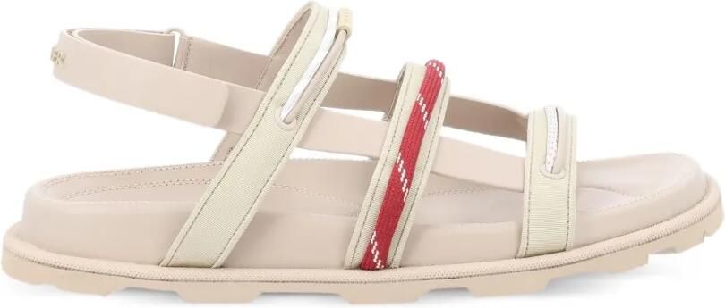 Moncler Vera Island leren sandalen Beige