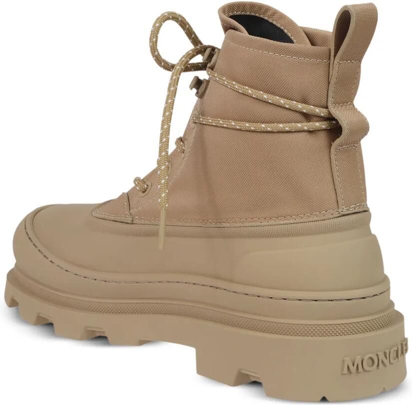 Moncler Vera Sheal veterlaarzen met logo-patch Beige - Foto 2