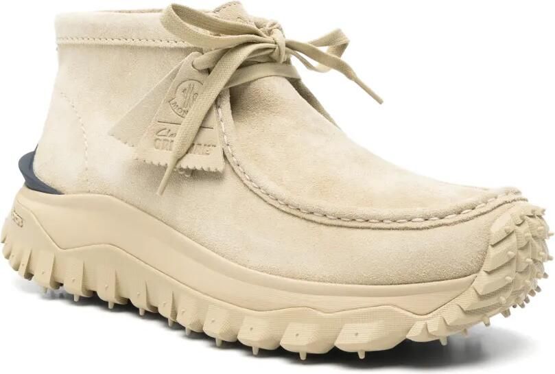 Moncler x Clarks Originals suede boots Beige - Foto 4