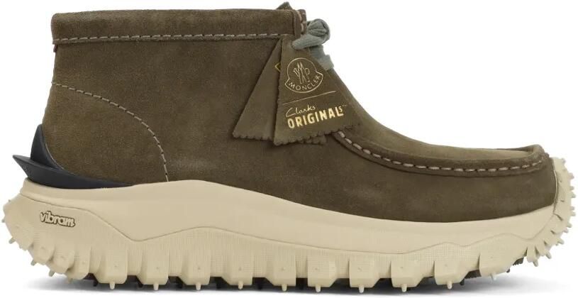 Moncler x Clarks Originals Trailgrip Wallabee GTX desert boots Groen