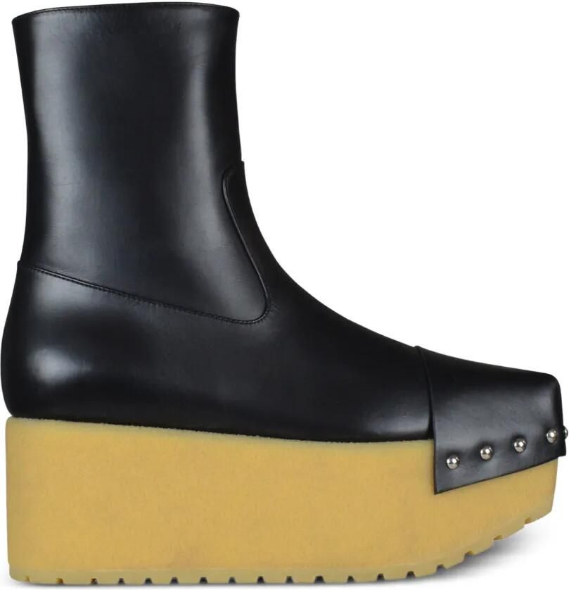 Moncler Zulima enkellaarzen met studs Zwart