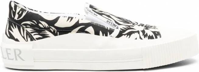 Moncler Sneakers met logo Wit