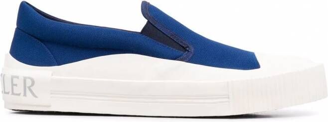 Moncler Sneakers met logoprint Blauw