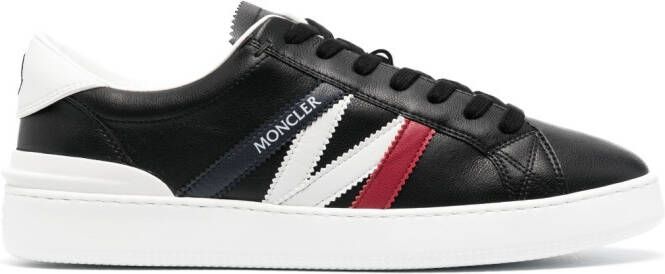 Moncler Sneakers met logoprint Zwart