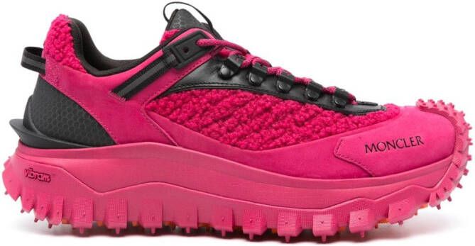 Moncler Trailgrip low-top sneakers Roze